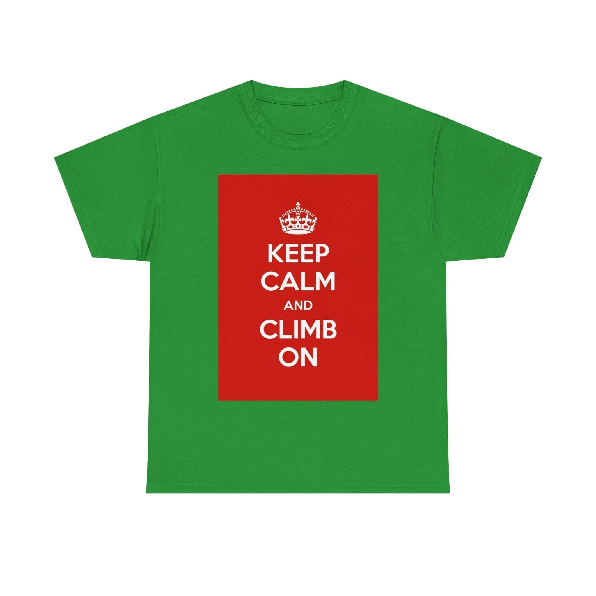 Keep Calm & climb on unisex heavy cotton tee  _45_2048.jpeg