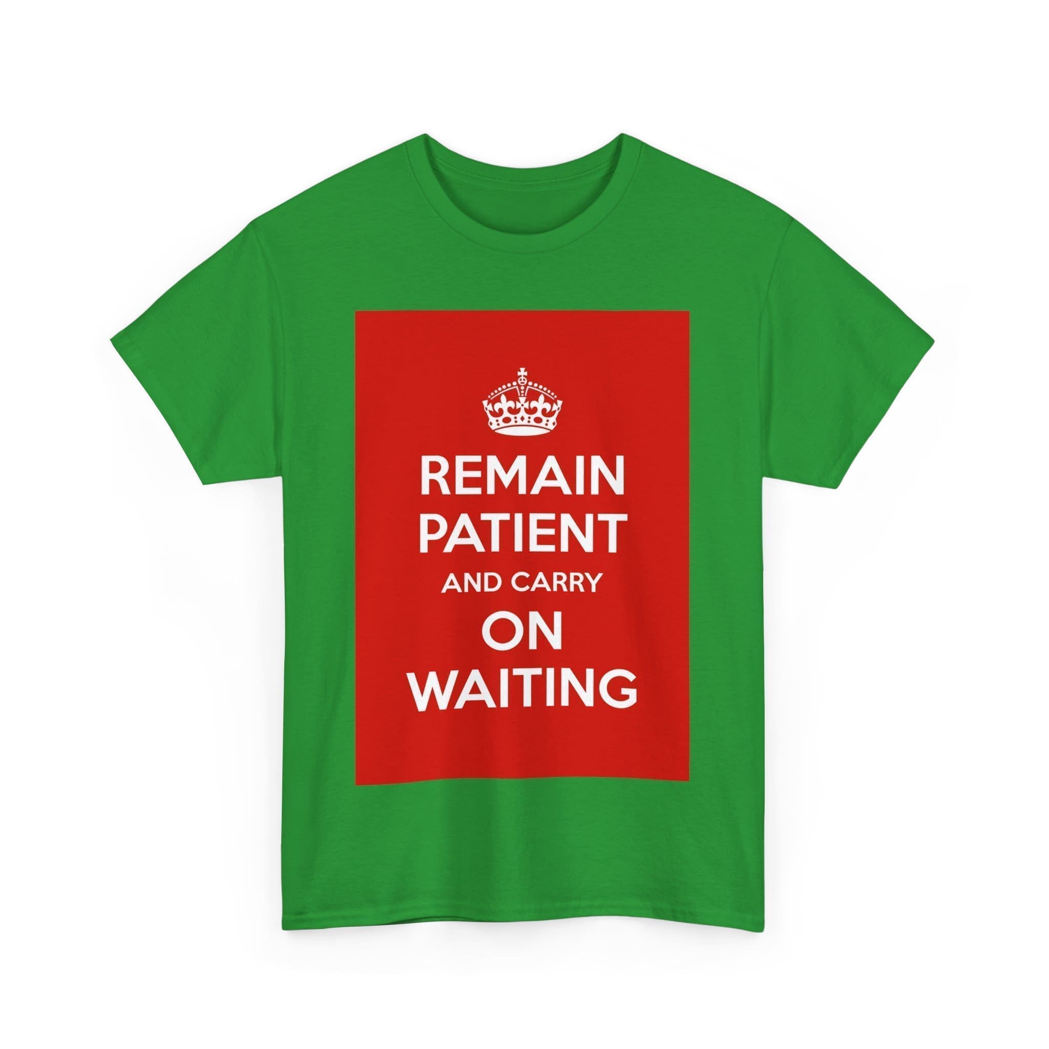 Remain patient & carry on waiting unisex heavy cotton tee  _39_2048.jpeg