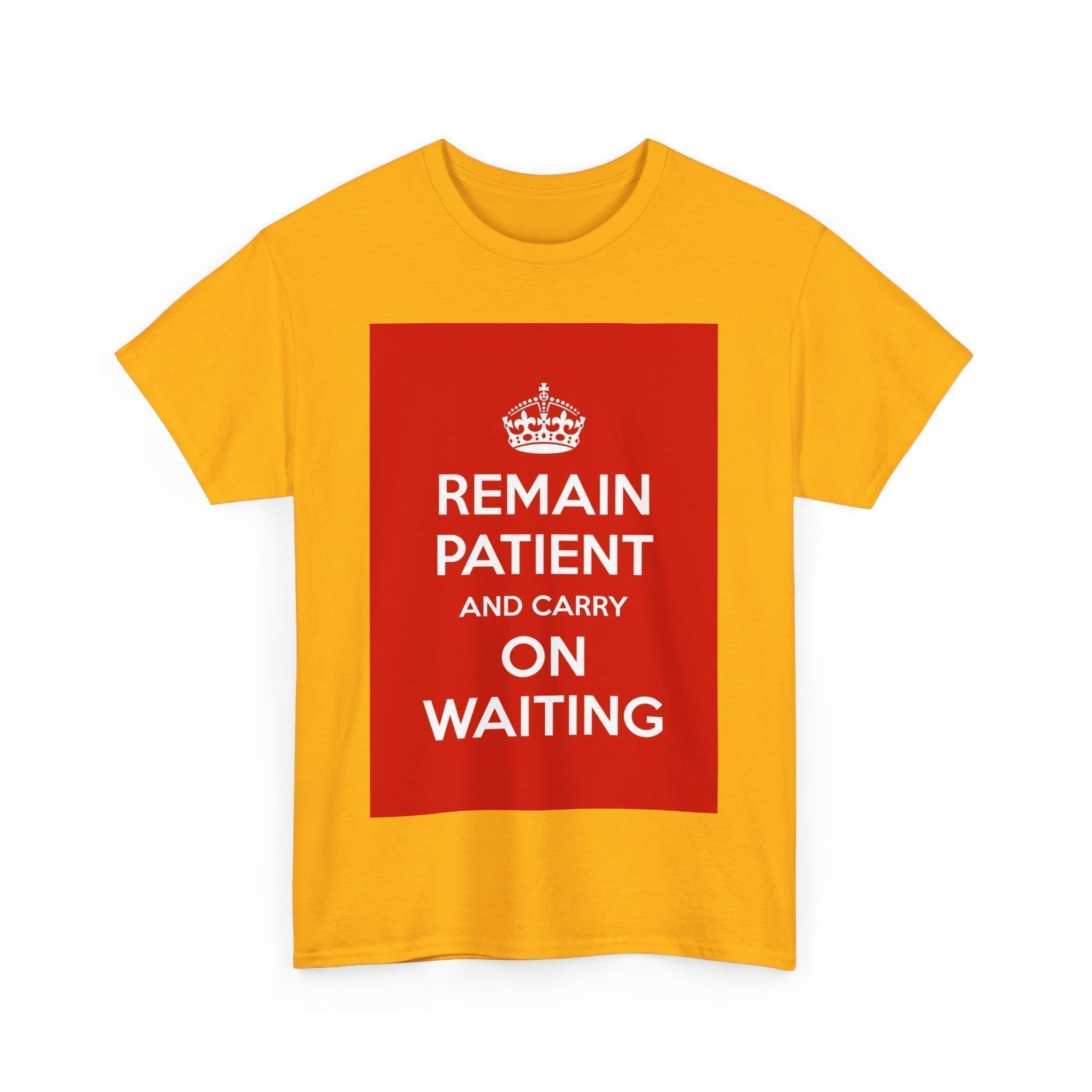 Remain patient & carry on waiting unisex heavy cotton tee  _31_2048.jpeg