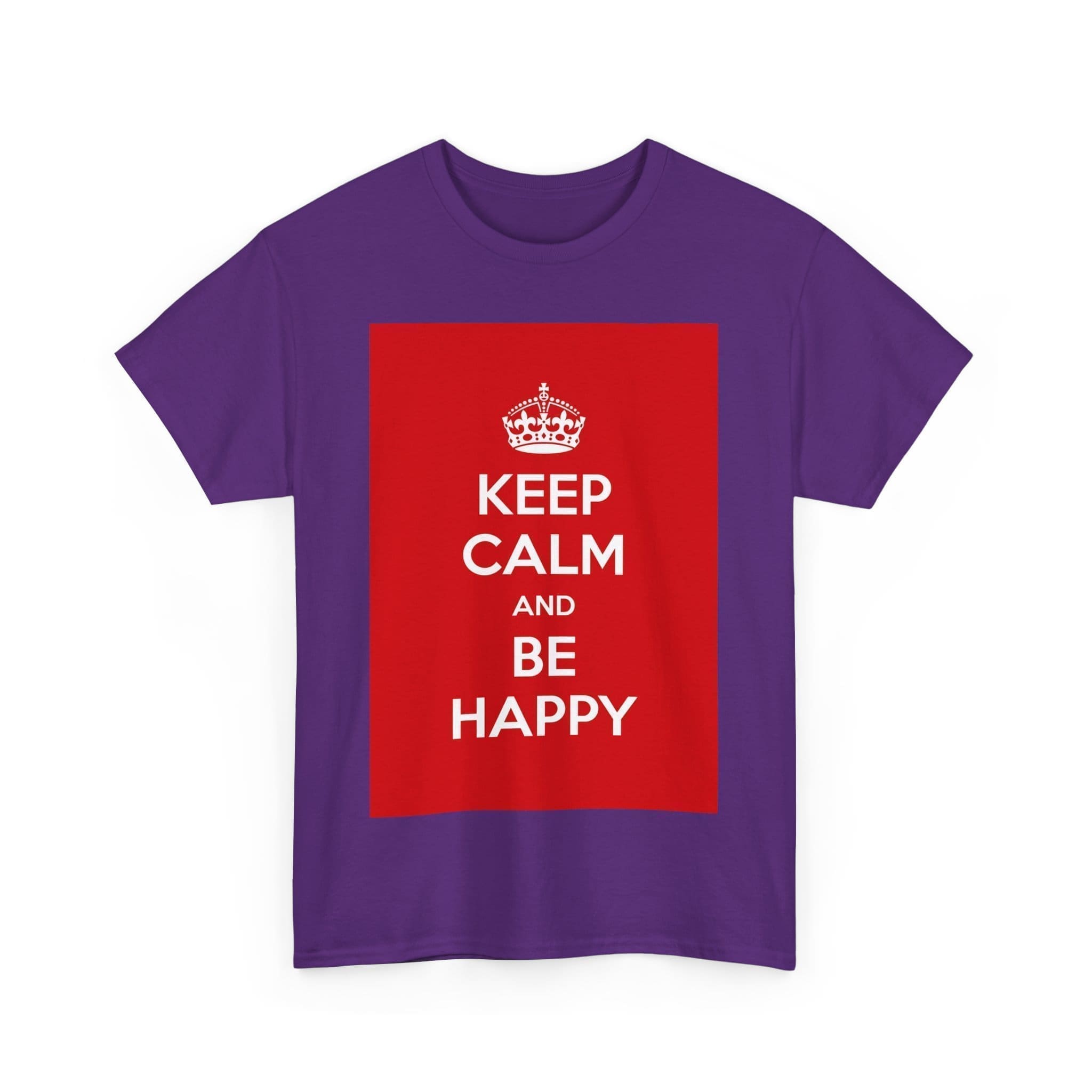Keep Calm & be happy unisex heavy cotton tee  _55_2048.jpeg