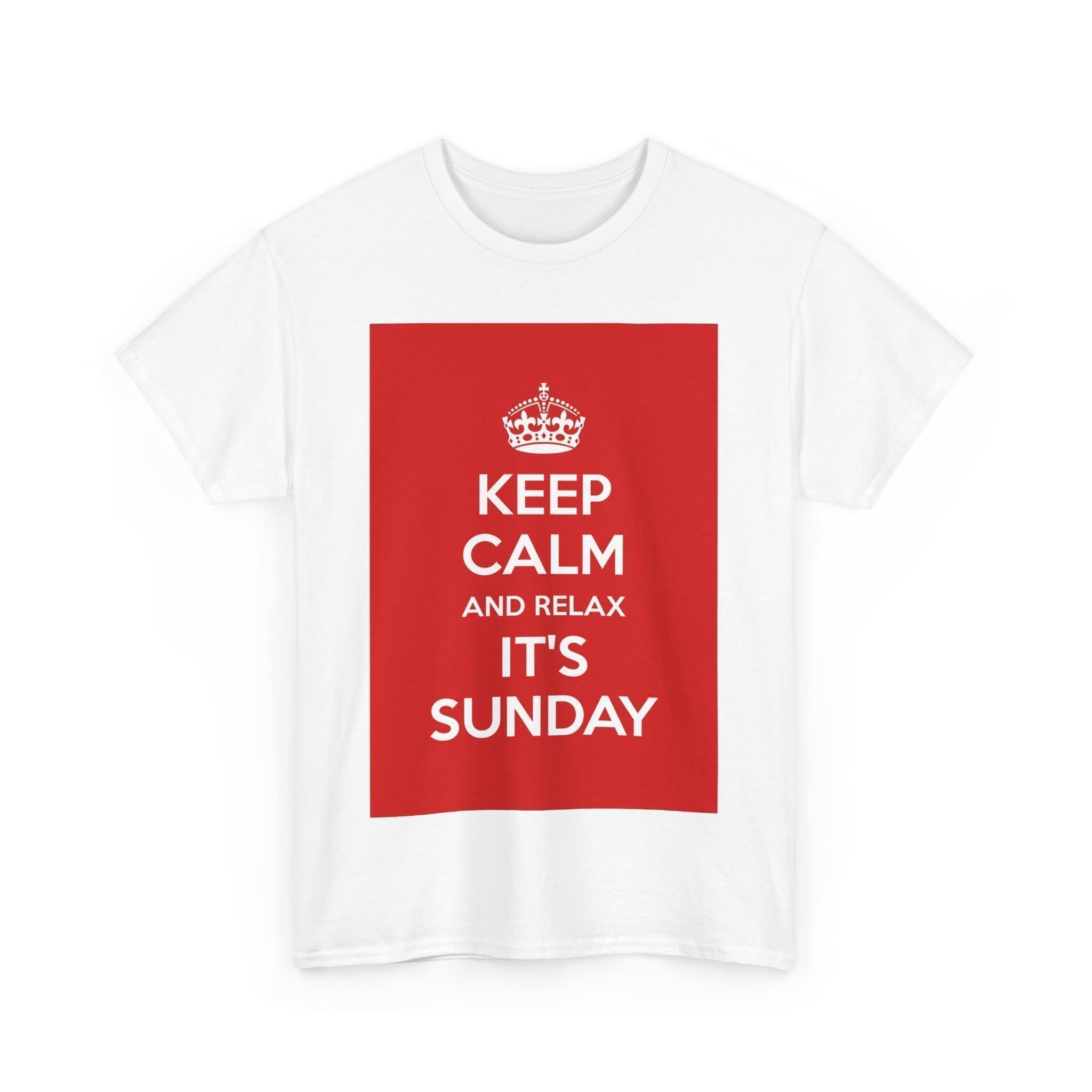Keep Calm & relax it's sunday unisex heavy cotton tee _3_2048.jpeg Keep Calm & relax it's sunday unisex heavy cotton tee _3_2048.jpeg