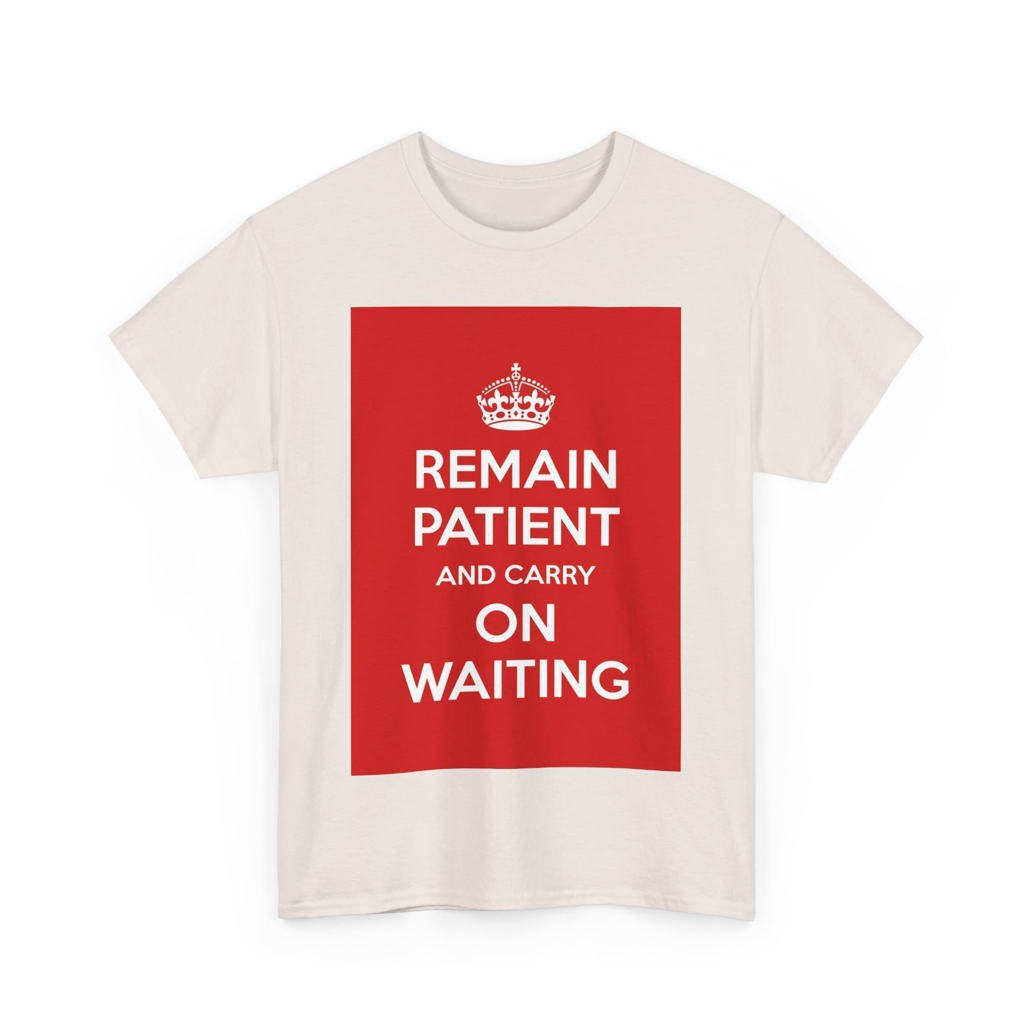Remain patient & carry on waiting unisex heavy cotton tee  _27_2048.jpeg