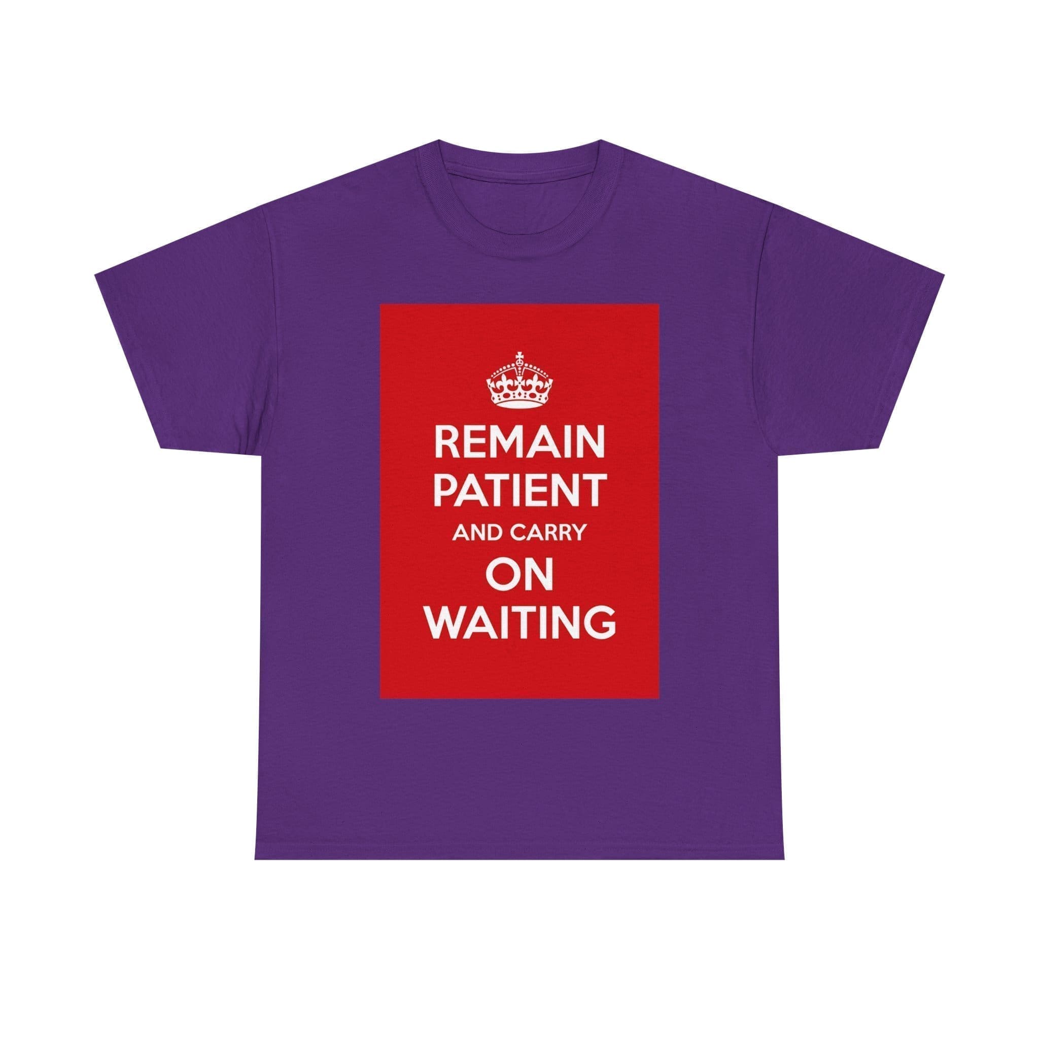 Remain patient & carry on waiting unisex heavy cotton tee  _45_2048.jpeg