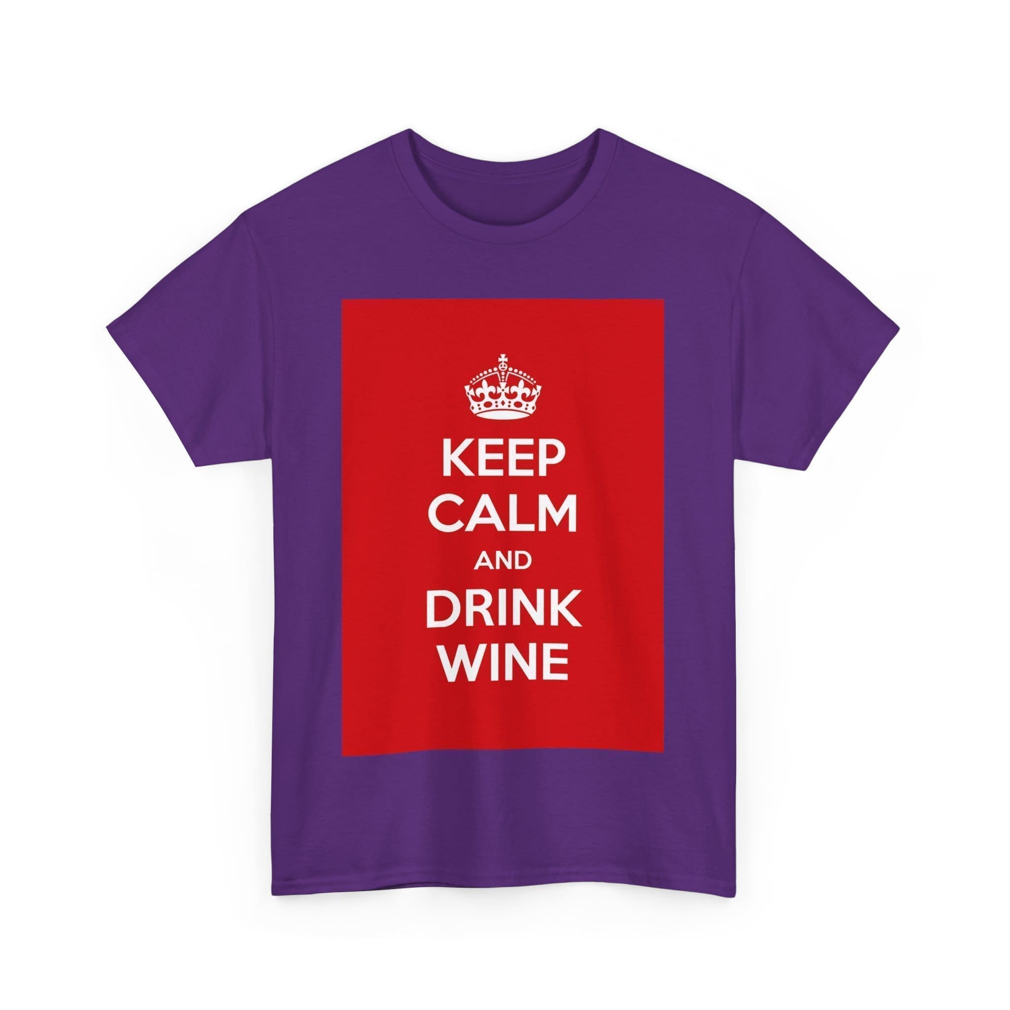 Keep Calm & drink wine unisex heavy cotton tee  _55_2048.jpeg