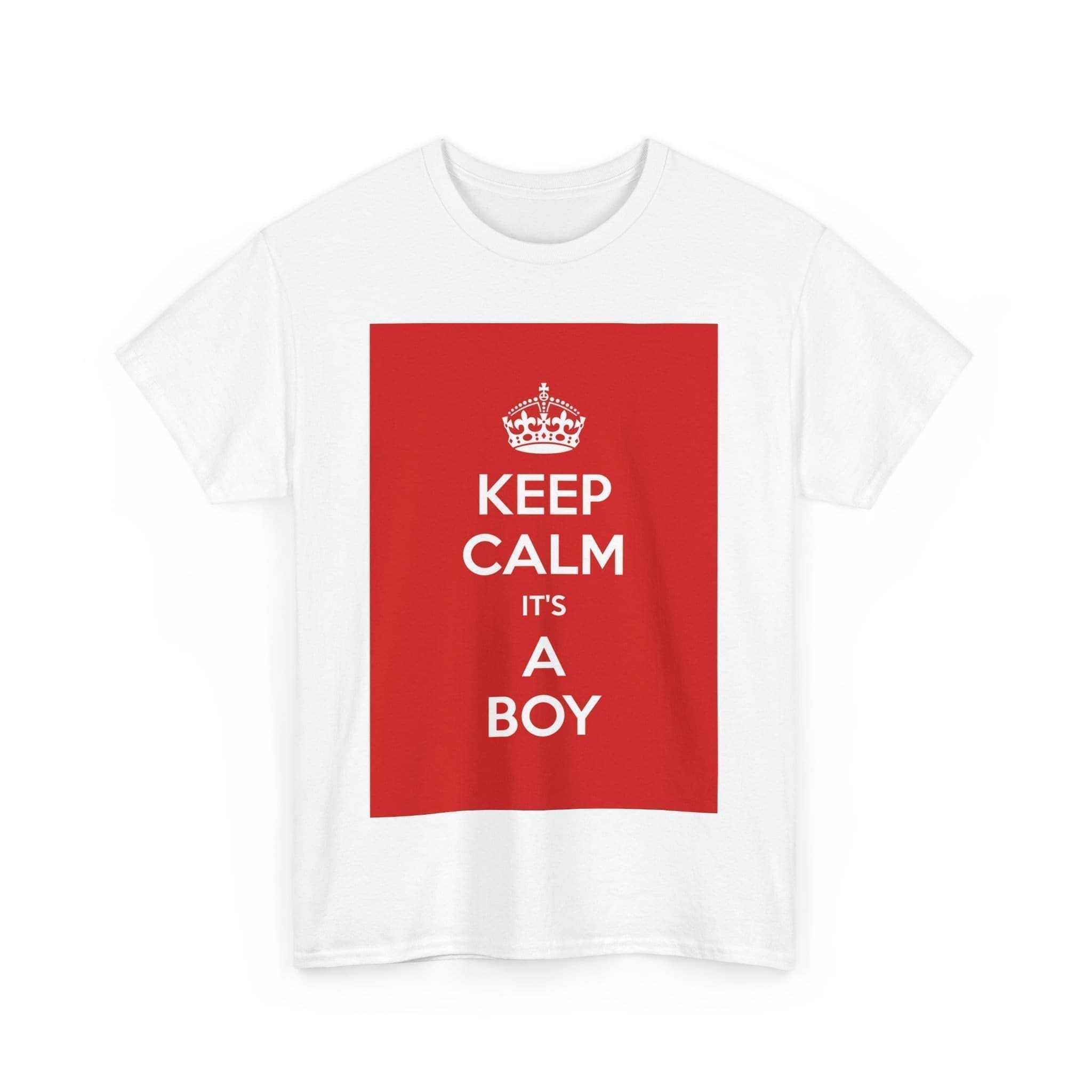 Keep Calm it's a boy unisex heavy cotton tee  _27_2048.jpeg