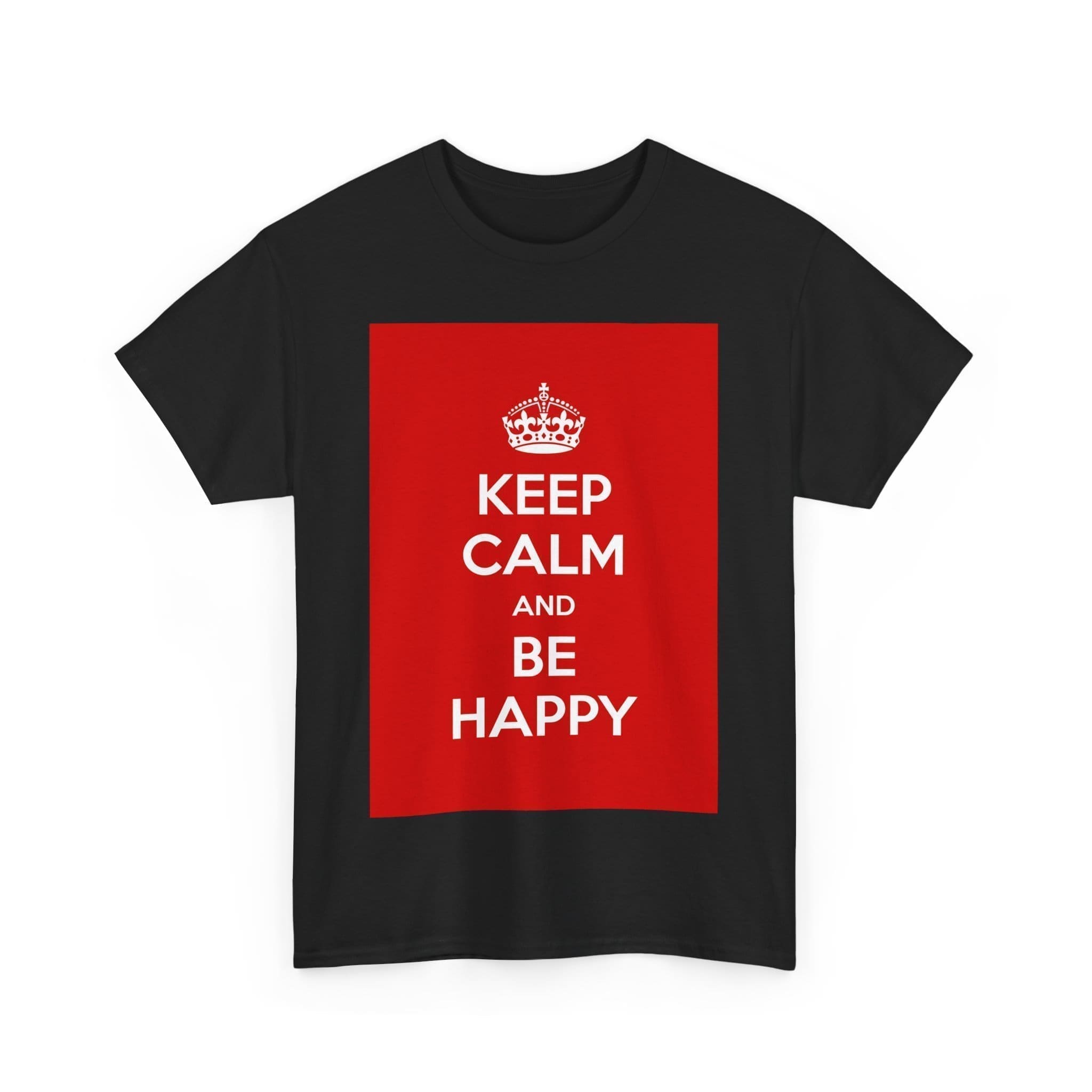 Keep Calm & be happy unisex heavy cotton tee  _31_2048.jpeg
