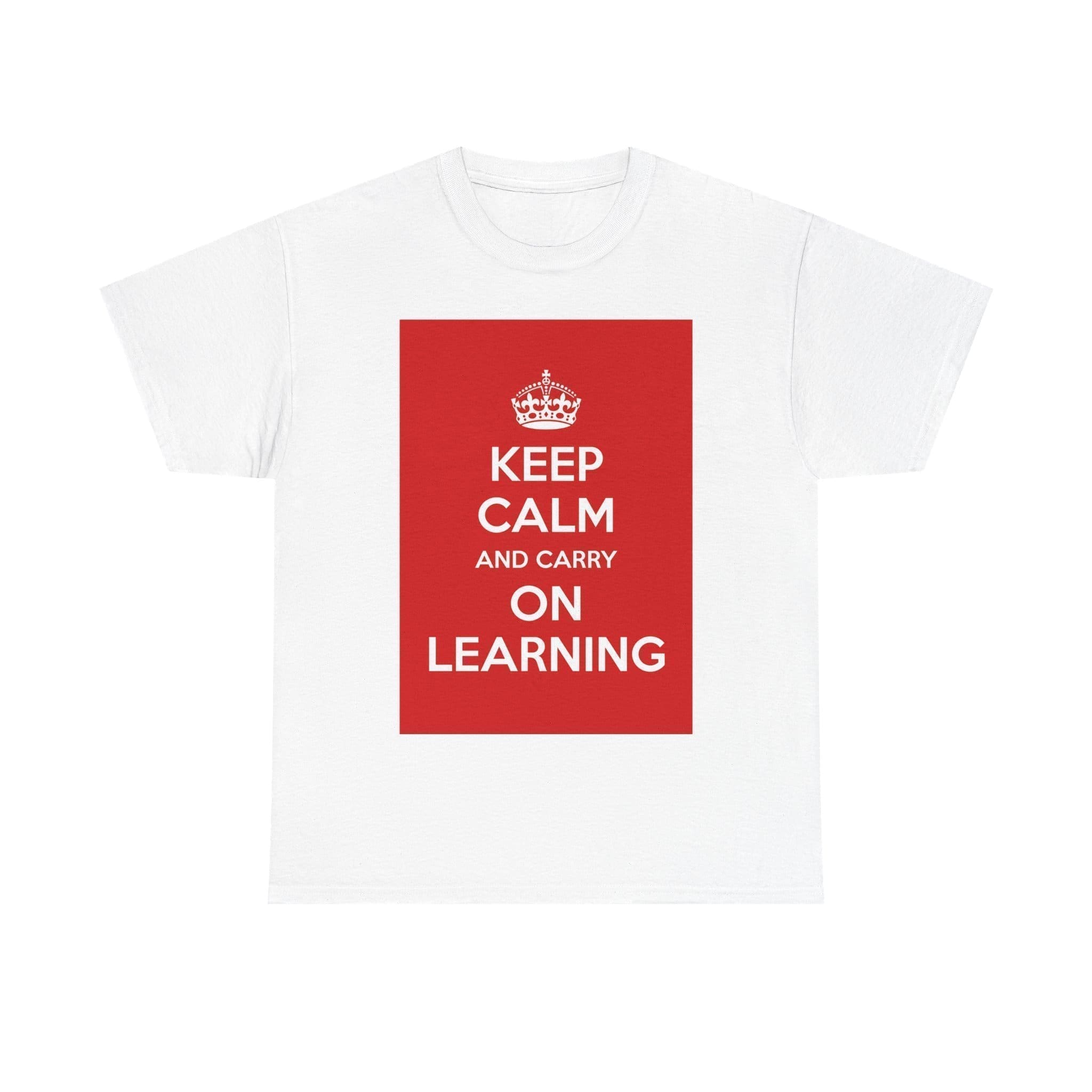 Keep Calm & carry on learning unisex heavy cotton tee  _25_2048.jpeg