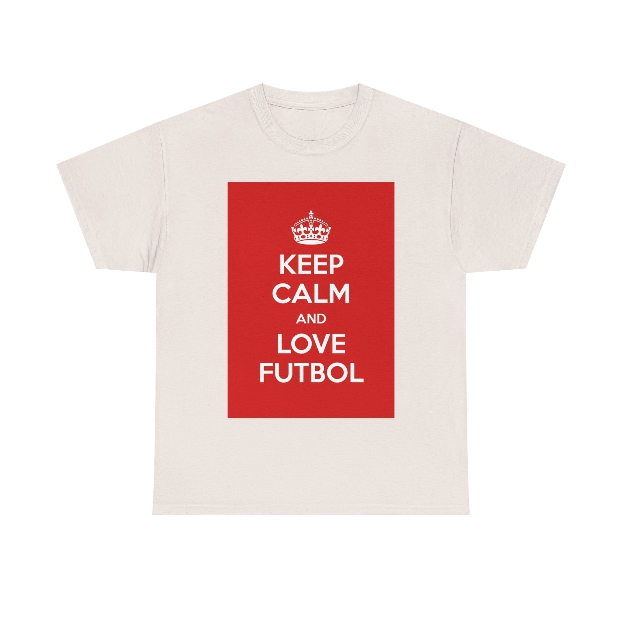 Keep Calm & love futbol unisex heavy cotton tee  _33_2048.jpeg