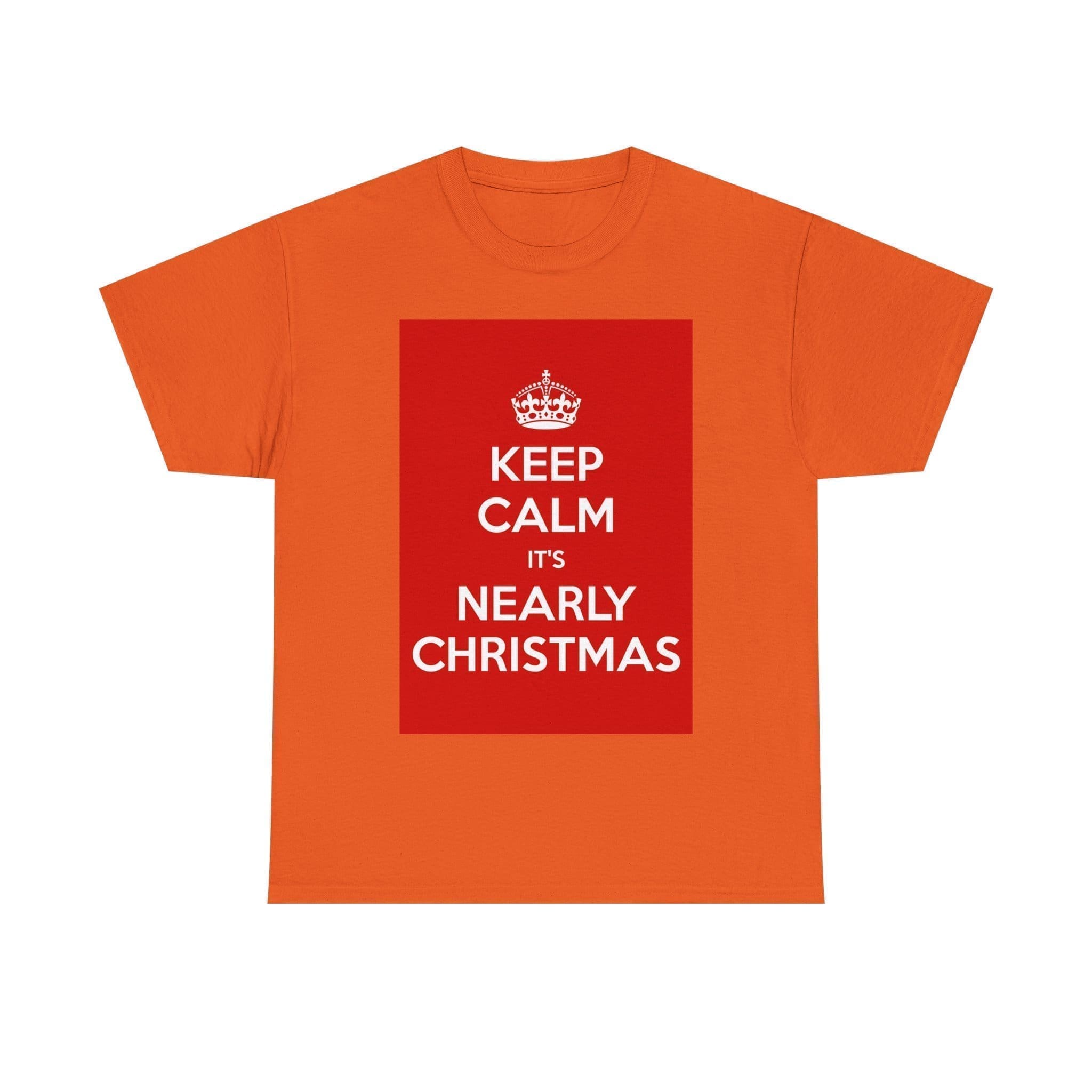 Keep Calm it's nearly christmas unisex heavy cotton tee  _41_2048.jpeg
