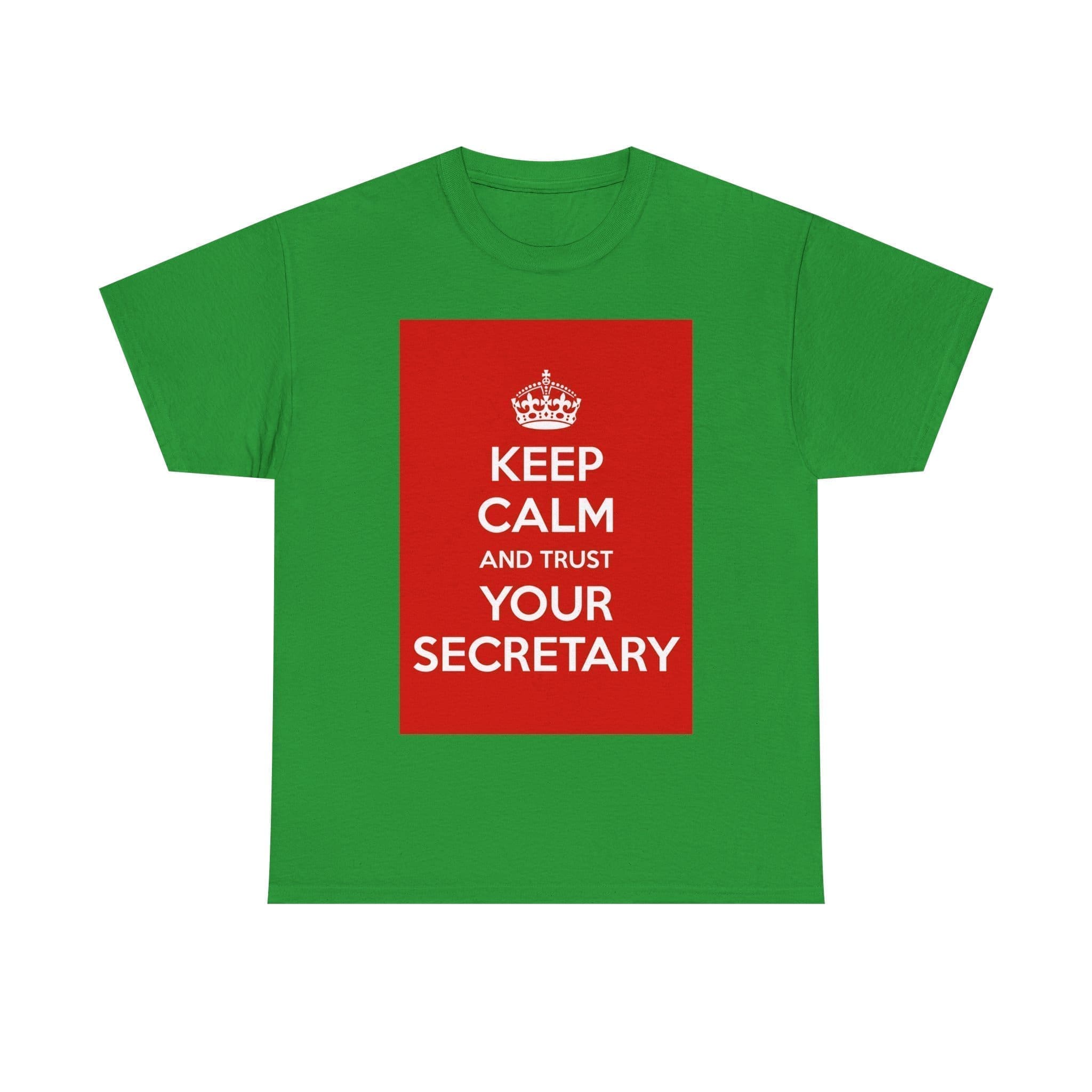 Keep Calm & trust your secretary unisex heavy cotton tee  _37_2048.jpeg