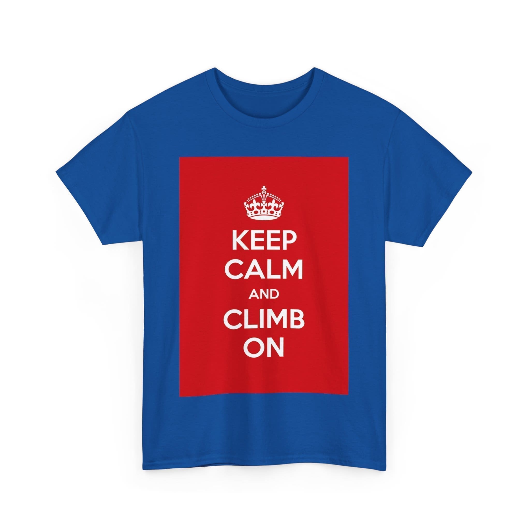 Keep Calm & climb on unisex heavy cotton tee  _51_2048.jpeg