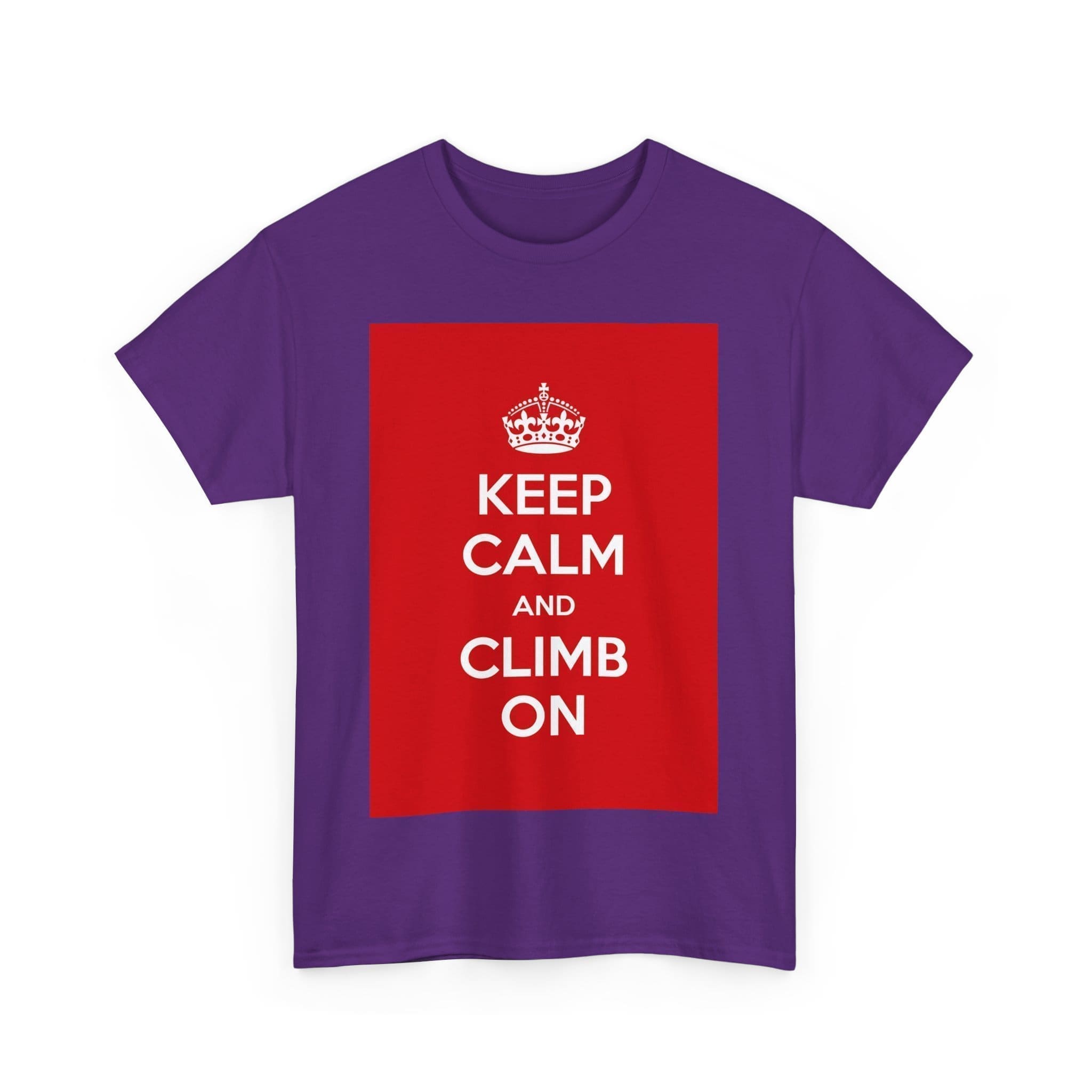 Keep Calm & climb on unisex heavy cotton tee  _55_2048.jpeg