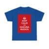 Keep Calm & hakuna matata unisex heavy cotton tee Royal 5XL