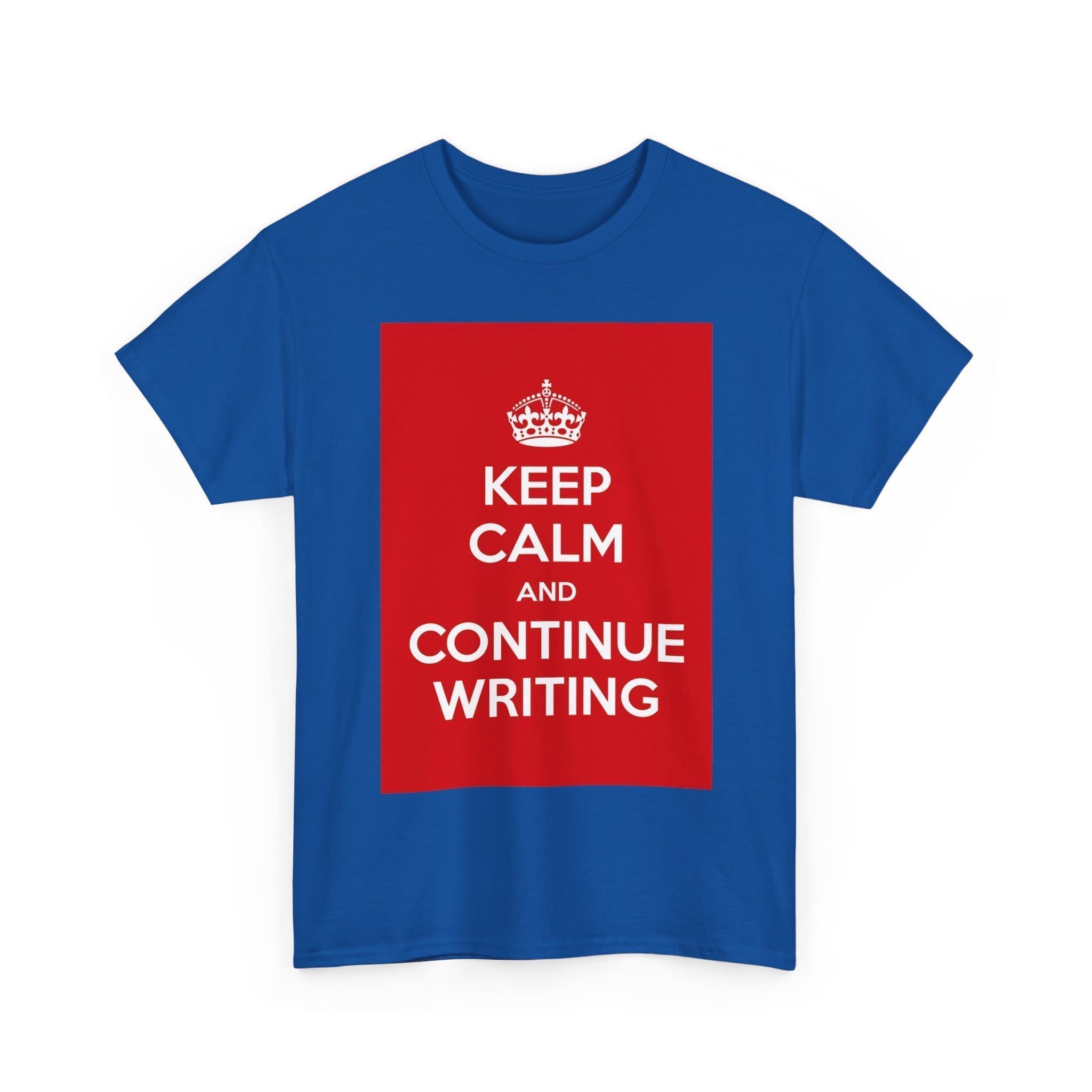 Keep Calm & continue writing unisex heavy cotton tee  _19_2048.jpeg
