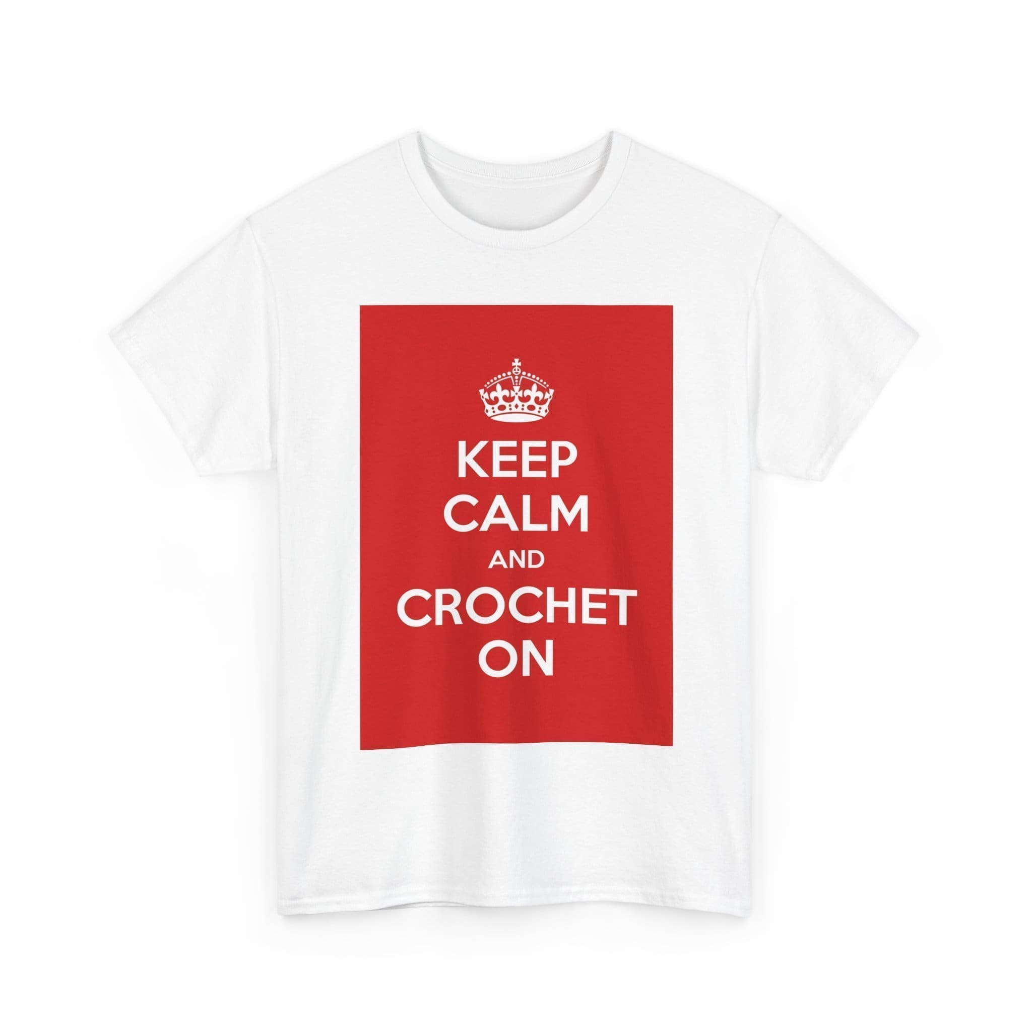Keep Calm & crochet on unisex heavy cotton tee  _3_2048.jpeg