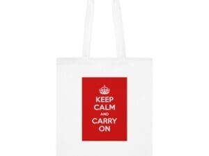 Keep Calm and Carry On Tote Bags