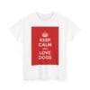 Keep Calm & love dogs unisex heavy cotton tee  _3_2048.jpeg