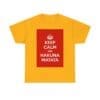 Keep Calm & hakuna matata unisex heavy cotton tee Gold 5XL