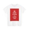 Keep Calm & love on unisex heavy cotton tee  _3_2048.jpeg