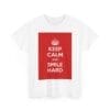Keep Calm & smile hard unisex heavy cotton tee  _3_2048.jpeg
