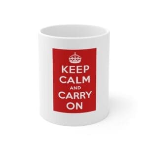 Keep Calm and Carry On Mug 11oz