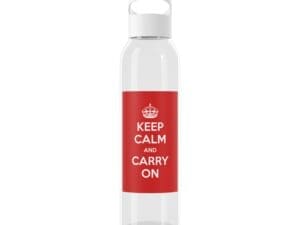 Keep Calm and Carry On Water Bottle