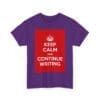 Keep Calm & continue writing unisex heavy cotton tee  _23_2048.jpeg