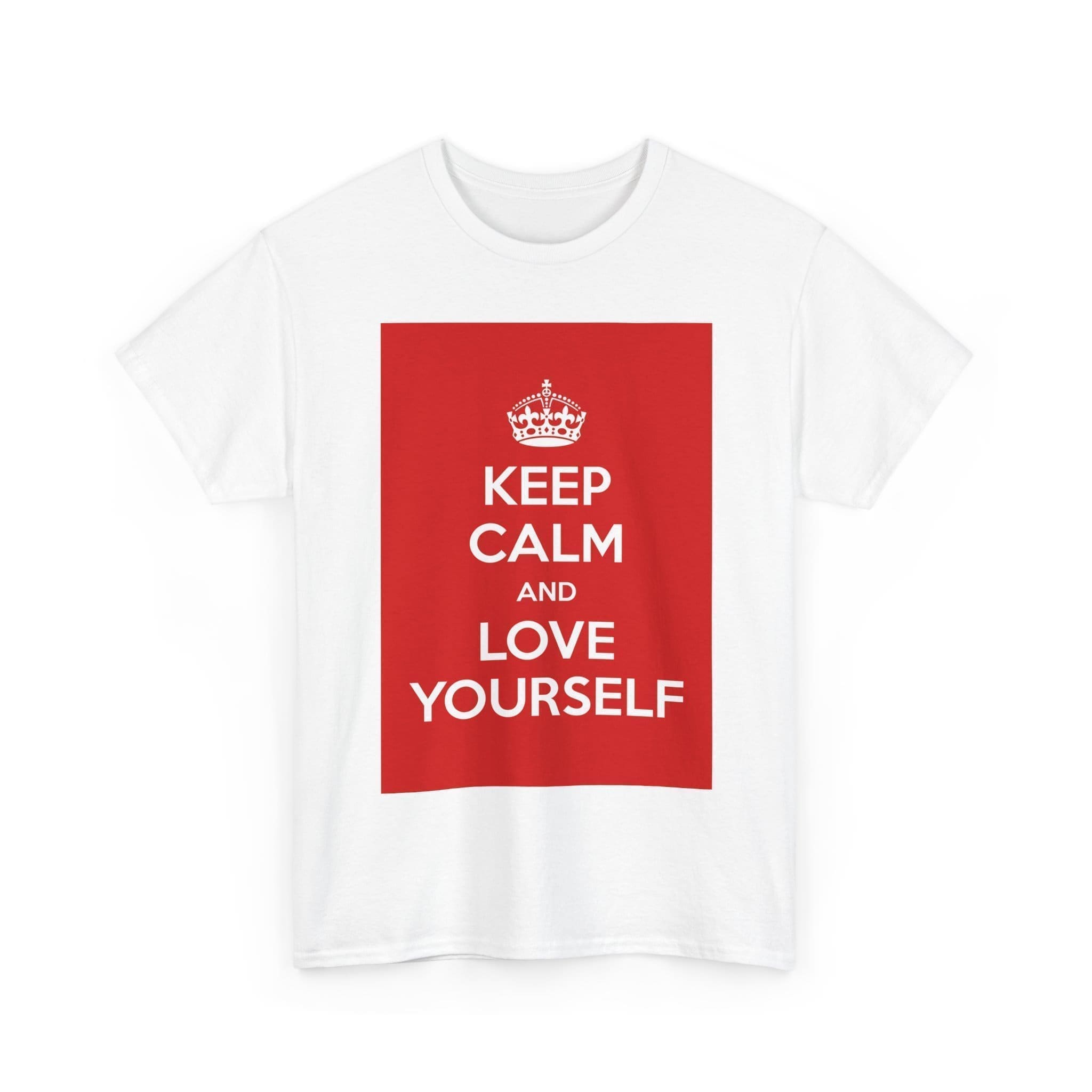 Keep Calm & love yourself unisex heavy cotton tee  _3_2048.jpeg