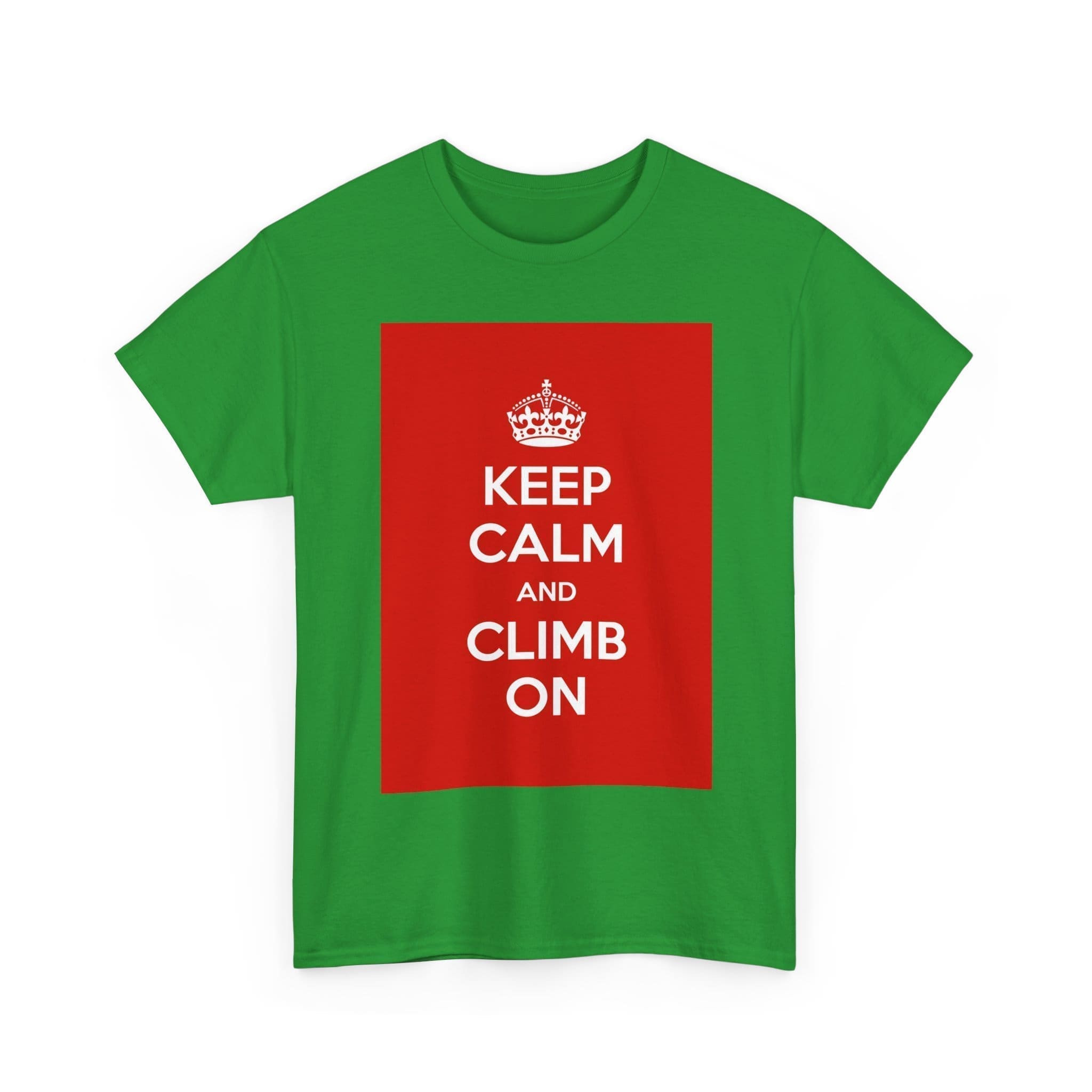 Keep Calm & climb on unisex heavy cotton tee  _15_2048.jpeg