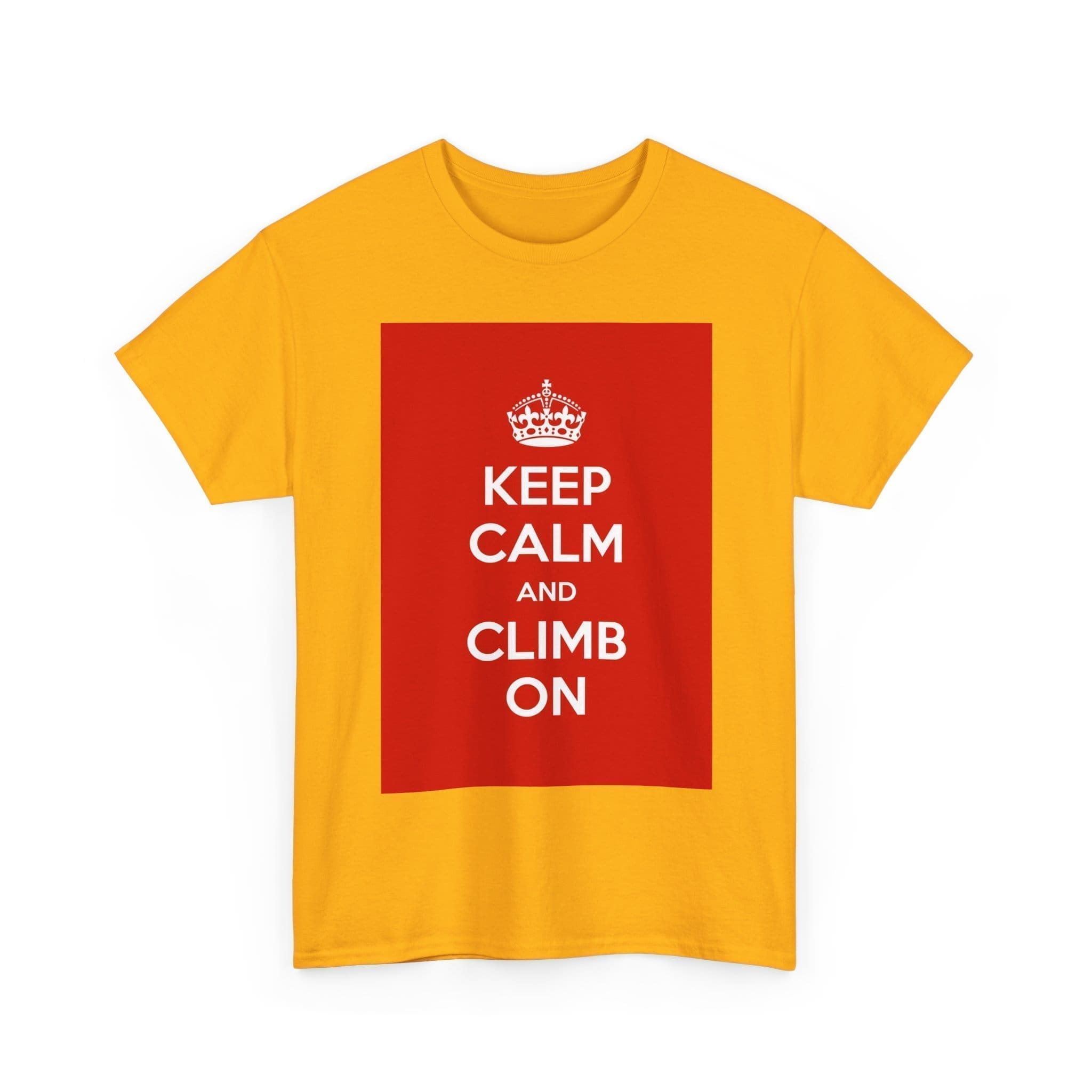 Keep Calm & climb on unisex heavy cotton tee  _11_2048.jpeg