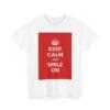 Keep Calm & smile on unisex heavy cotton tee  _3_2048.jpeg
