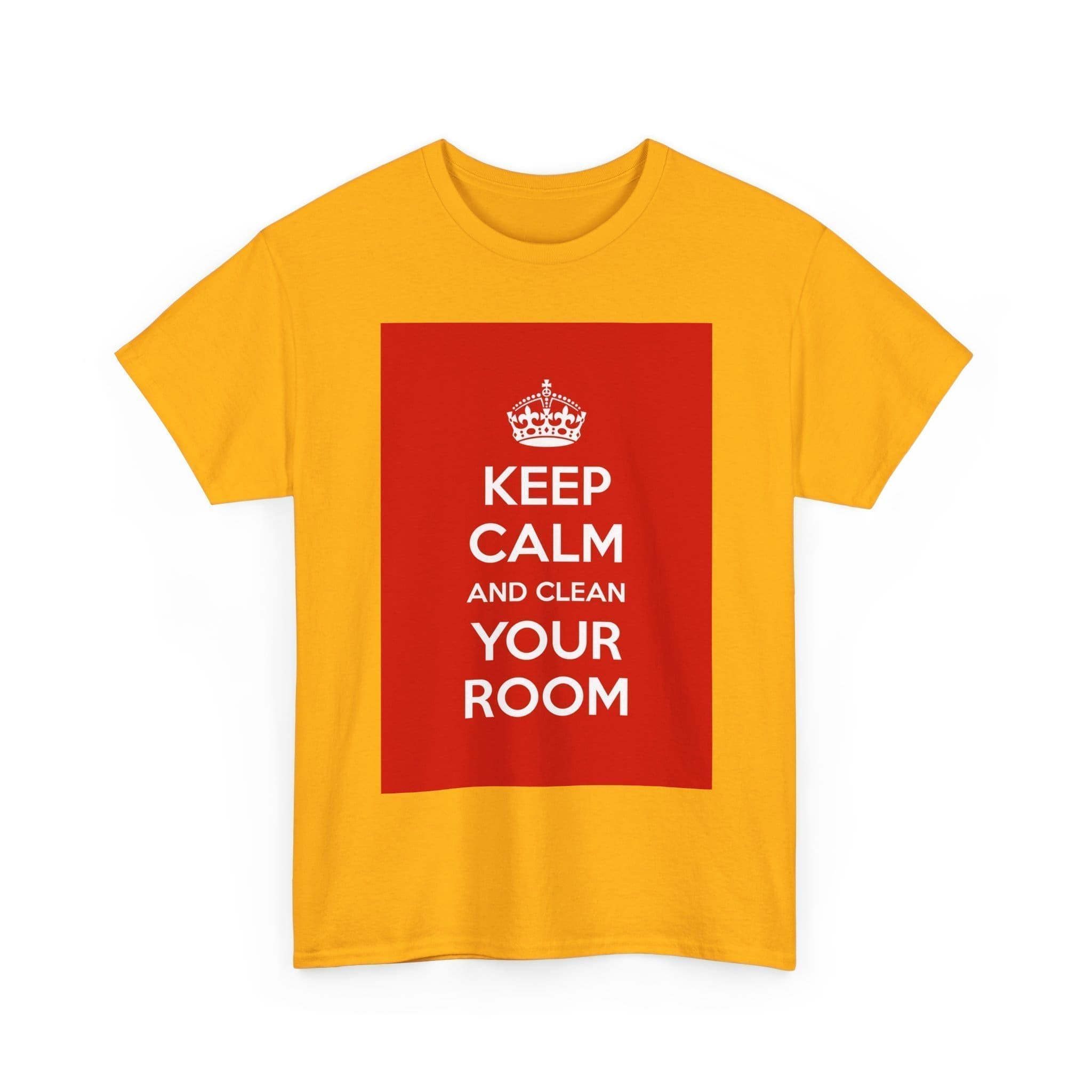 Keep Calm & clean your room unisex heavy cotton tee  _11_2048.jpeg