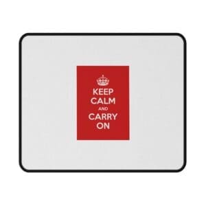 Keep Calm and Carry On mouse pad