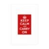 Keep Calm and Carry On Silk Poster  20″ x 30″ (Vertical)