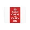 Keep Calm and Carry On Silk Poster  24″ x 18″ (Horizontal)
