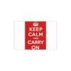 Keep Calm and Carry On Silk Poster  12" x 8" (Horizontal)