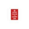 Keep Calm and Carry On Silk Poster  10″ x 8″ (Horizontal)
