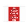 Keep Calm and Carry On Silk Poster  24″ x 16″ (Horizontal)