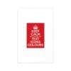 Keep Calm Customizable Silk Poster  11″ x 17″ (Vertical)