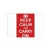 Keep Calm and Carry On Silk Poster  18″ x 12″ (Horizontal)
