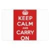 Keep Calm and Carry On Silk Poster  48″ x 32″ (Horizontal)