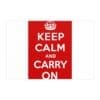 Keep Calm and Carry On Silk Poster  34" x 22" (Horizontal)