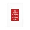 Keep Calm and Carry On Silk Poster  16″ x 24″ (Vertical)