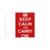 Keep Calm and Carry On Silk Poster  17″ x 11″ (Horizontal)