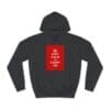 Keep Calm and Carry On hoodie Jet Black 2XL